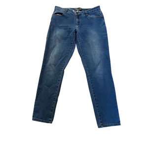 REITMANS Petites Denim Jean Women’s 31 Stretch Cropped Mid Rise Pant